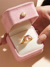 Pink Ivy Ring